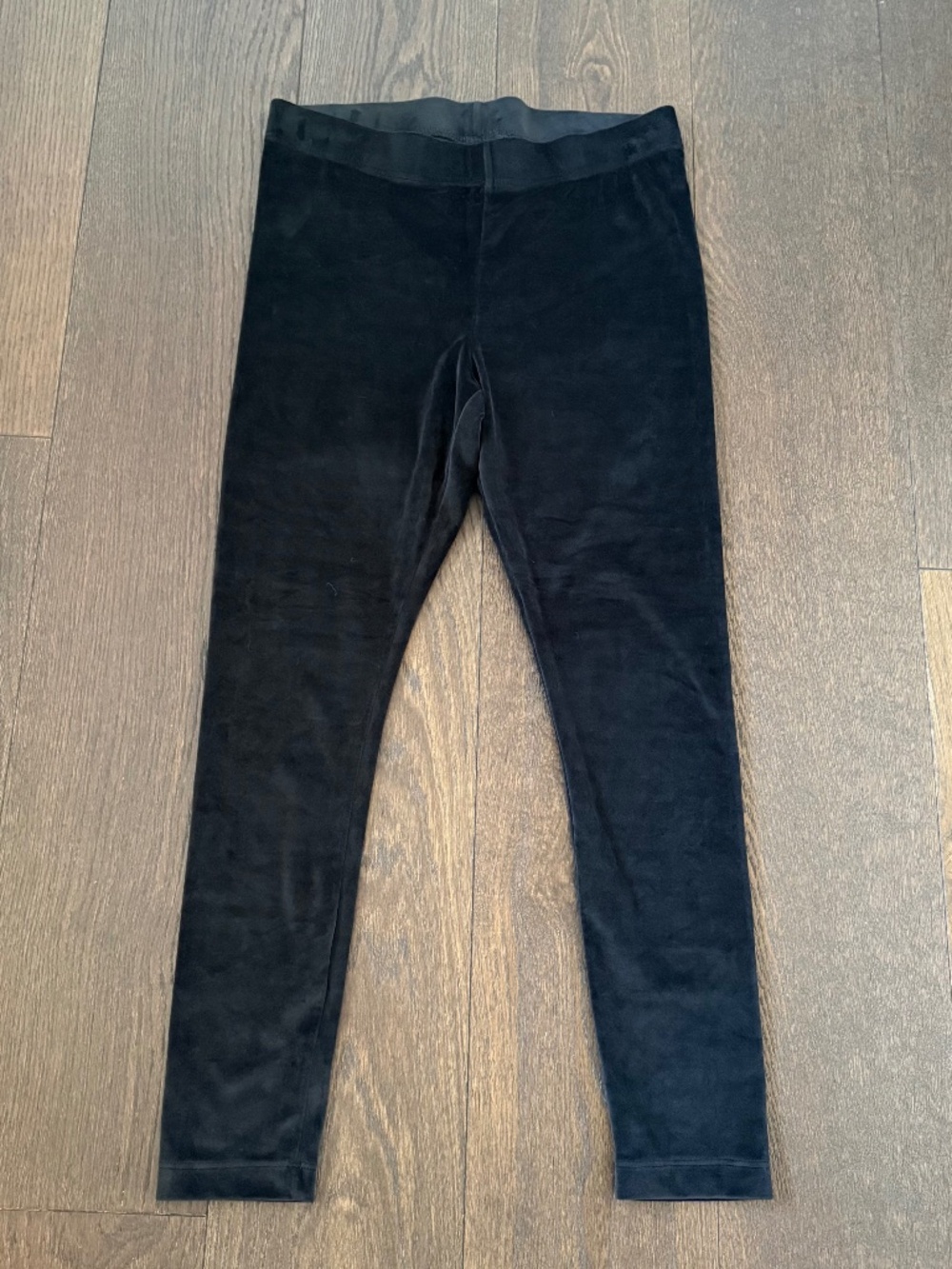 Old Navy Black Velvet Leggings Women’s Large